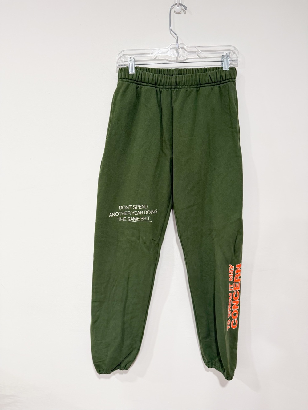 The Mayfair Group Dark Green Hope Core Sweatpants Size XS